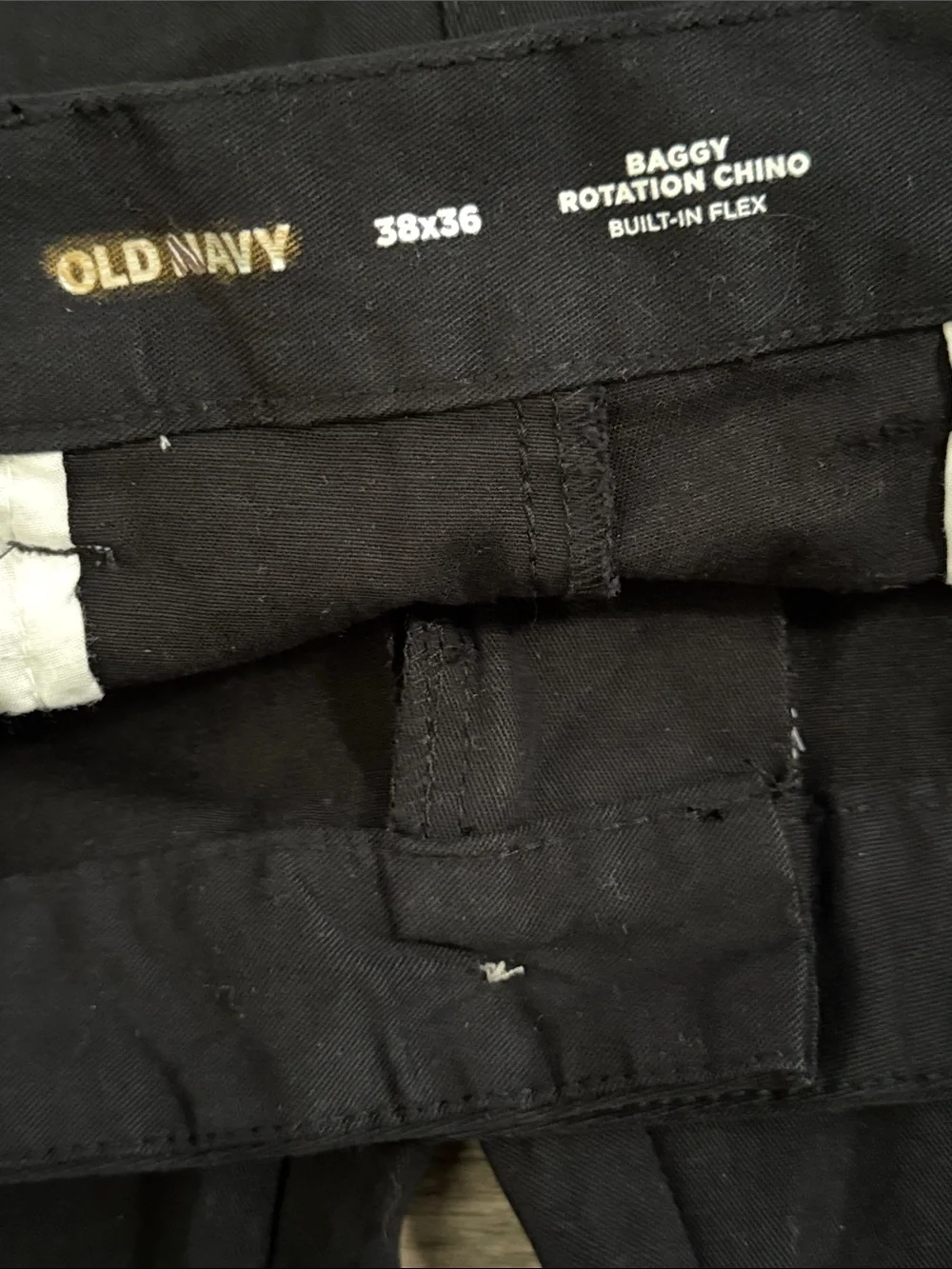 NWOT Old Navy Baggy Rotation Chino pant men’s sz 38x36
